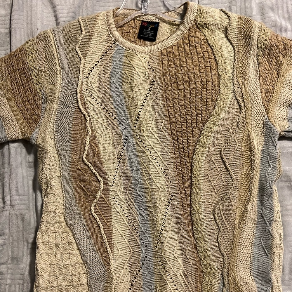 Vintage Bergati sweater/ coogi style